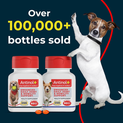 Antinol Plus Mobility Hip & Joint Supplement for Dogs