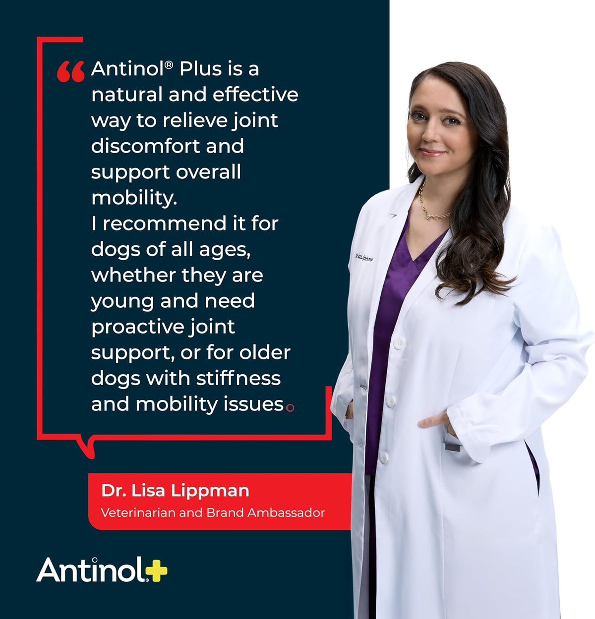 Antinol Plus Mobility Hip & Joint Supplement for Dogs