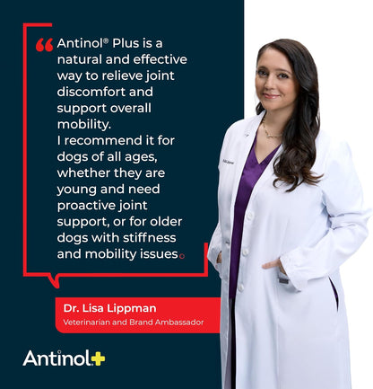 Antinol Plus Mobility Hip & Joint Supplement for Dogs